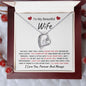 To My Beautiful Wife l Forever Love Necklace
