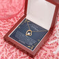 To My Caring Mom - Forever Love Necklace