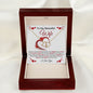 TO MY BEAUTIFUL WIFE l EVERLASTING LOVE NECKLACE