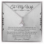 To My Wife - Alluring Beauty Necklace