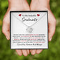 To My Beautiful Soulmate l Love Knot Necklace