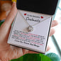To My Beautiful Soulmate l Love Knot Necklace