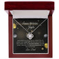 Happy Birthday l Love Knot Necklace