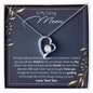 To My Caring Mom - Forever Love Necklace