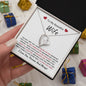 To My Beautiful Wife l Forever Love Necklace