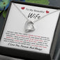 To My Beautiful Wife l Forever Love Necklace