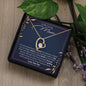 To My Caring Mom - Forever Love Necklace