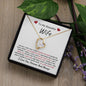 To My Beautiful Wife l Forever Love Necklace