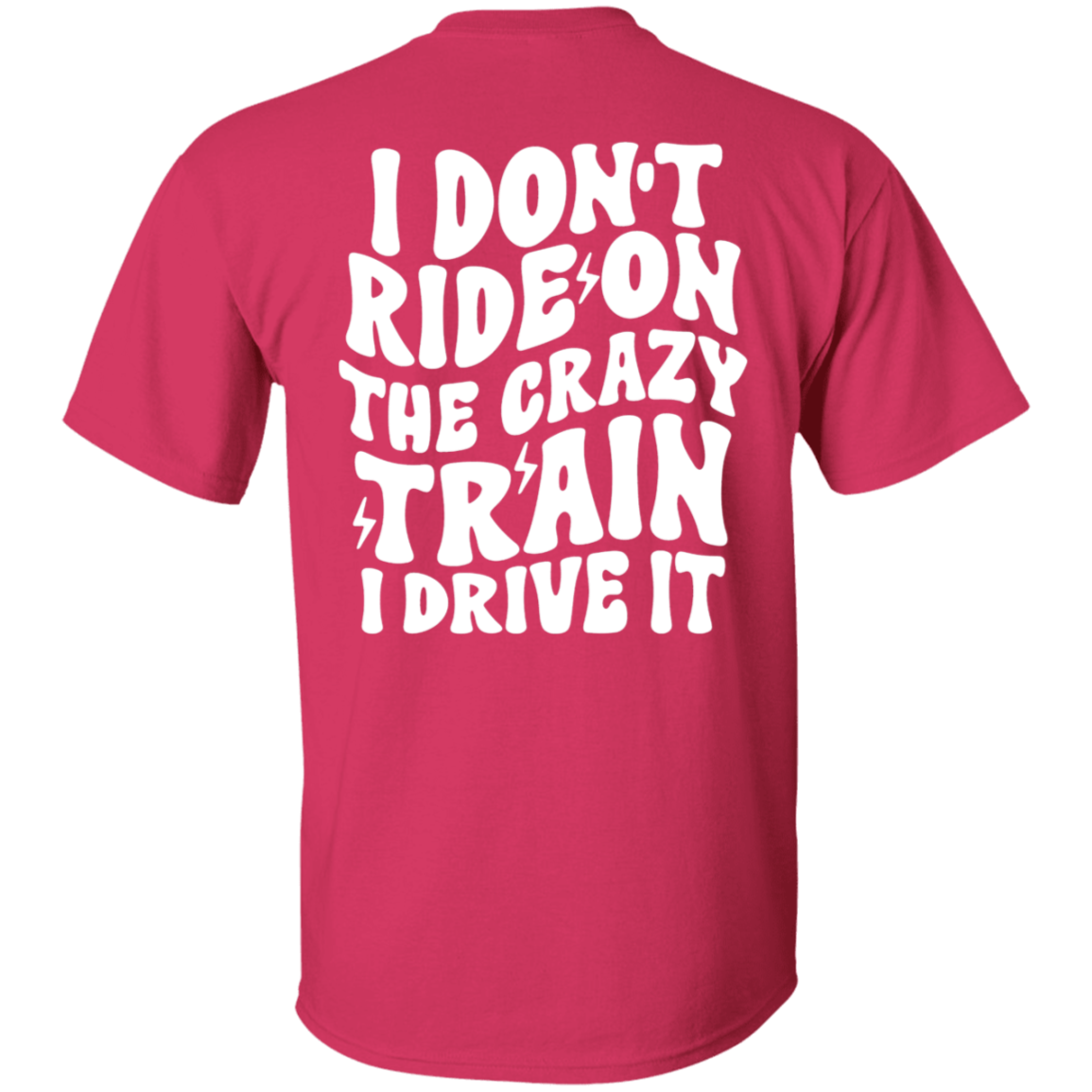 Crazy Train Short Sleeved T-Shirt