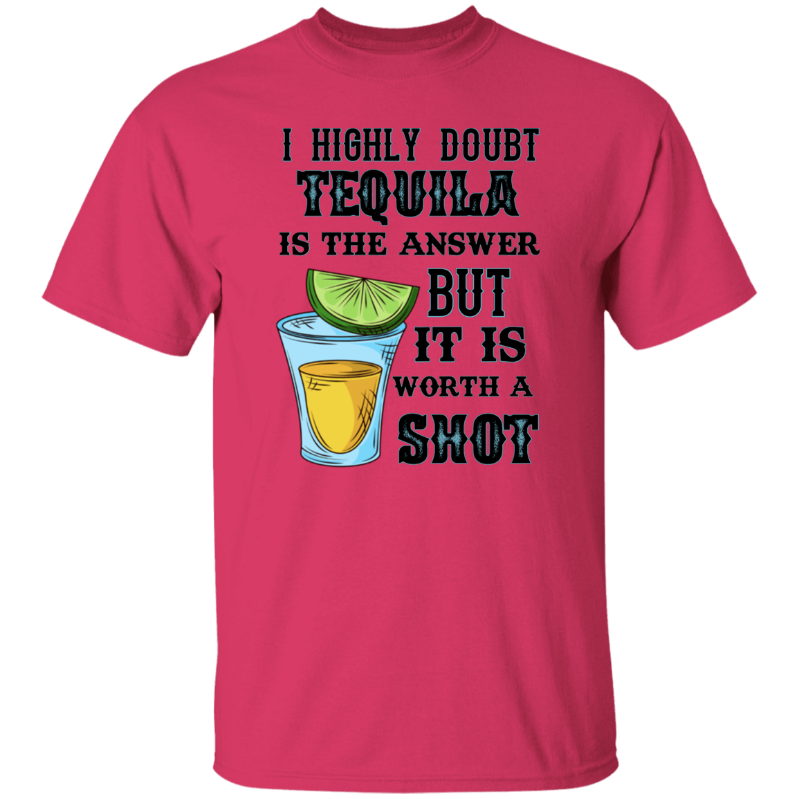 Tequila Shot - Premium Short Sleeve  T-Shirt