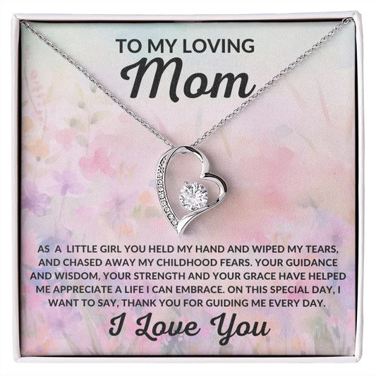 To My Loving Mom l Forever Love Necklace