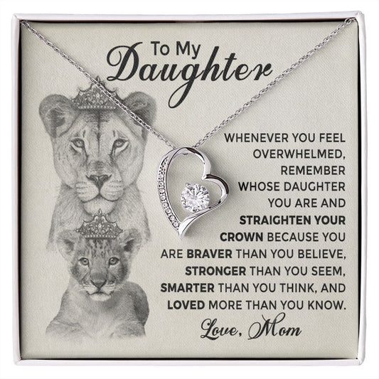 TO MY DAUGHTER l FOREVER LOVE NECKLACE